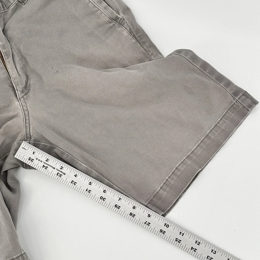 Tommy Bahama Boracay Flat Front Shorts Mens 32 Fog Gray 9.5 Inseam